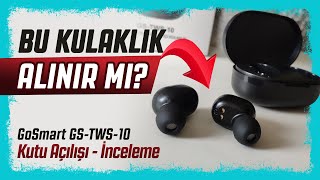 EN UCUZ Bluetooth Kulaklık  A101den GoSmart GSTWS10 Kulaklık Alınır mı [upl. by Arret]