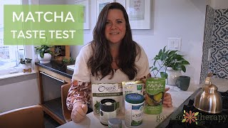 Matcha Green Tea Taste Test [upl. by Gnehc179]