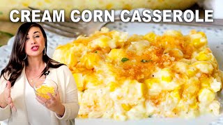 The Corn Casserole EVERYONE LOVES [upl. by Sirtimid]