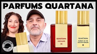 PARFUMS QUARTANA STARLIGHT FRAGRANCES REVIEW [upl. by Namdor759]