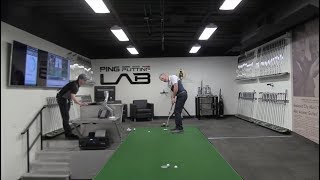 Shawns Ping Putter Fitting with QUINTIC in Phoenix Lab [upl. by Kathryne]