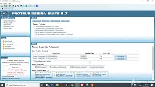 PIC16F84A LED Blinking Proteus and MikroC Part 1 [upl. by Roshan]