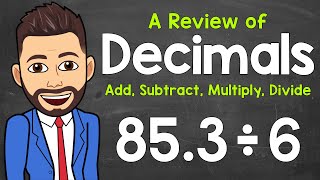 How to Add Subtract Multiply and Divide Decimals  A Review of Decimals  Math with Mr J [upl. by Siramaj]