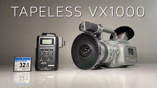 TAPELESS VX1000  SONY HVRMRC1 [upl. by Remark]