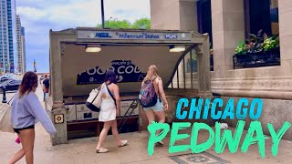 4K Chicago Walking Tour 2024  Downtown Chicago  Pedway Chicago  Michigan Avenue  Virtual Walk [upl. by Aseretairam591]