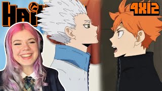 Haikyuu 4X12 Reaction Vivid [upl. by Garett]