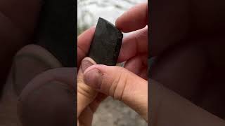 Making a knife sharpener pendant from nature survival nature bushcraft camping outdoorlife [upl. by Siednarb70]