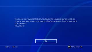 I GOT PERMANENTLY BANNED FROM PLAYSTATION 😡  I DID NOTHING WRONG [upl. by Mosera]