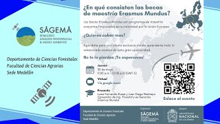 ¿En qué consisten las becas de maestría Erasmus Mundus [upl. by Ng]