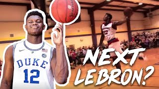 The Next LeBron Zion Williamson 201819 Duke Hype Mixtape [upl. by Nolita20]