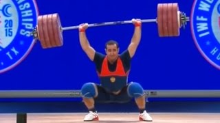 2015 World Weightlifting Championships Men 105 kg \ Тяжелая Атлетика Чемпионат Мира [upl. by Annawak]