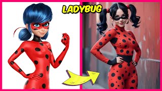 How Miraculous Ladybug Characters look In Real Life  Guess The Voice Quiz  Favorite Foods amp More [upl. by Nomis]