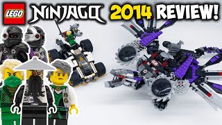 2014 Ninjago Nindroid MechDragon Review Ninjago Rebooted Set 70725 [upl. by Ecnerrat]