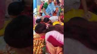 Subho Mahaashtami🙏🙏🙏 shortsviral Sandhi puja🙏🙏🙏 [upl. by Cope]