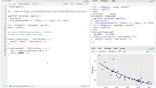 A Quick Introduction to Nonlinear Regression [upl. by Hbahsur53]