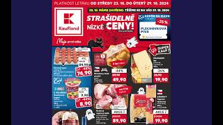 Kaufland leták 23102024  akční leták  verze pro TV [upl. by Karmen3]