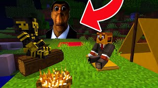 NO PUEDES ESCONDERTE DE OBUNGA EN MINECRAFT [upl. by Kiersten]