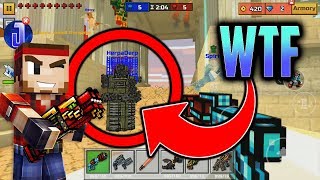 HOW IS THIS POSSIBLE  Pixel Gun 3D WTF Turret Mod [upl. by Lynnette]