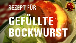 Bockwurst mit Extra blitzschnelles Rezept für gefüllte Bockwurst aus der DDR [upl. by Neleb321]