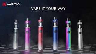 2019VAPE  Vaptio TYRO Kit Allinone Vape Pen｜VAPE TRICKS [upl. by Alic]