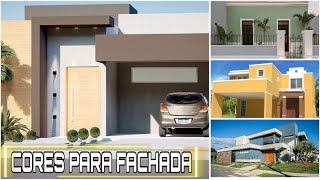 7 DICAS DE CORES PARA FACHADA DE CASAS  COR DE FACHADA  CORES PARA FACHADAS DE CASAS MODERNAS [upl. by Aihsit]