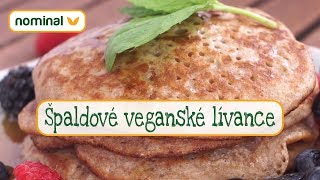 Špaldové veganské lívance [upl. by Bremble93]