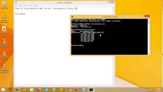 How To Find Website Dns Server Information Using Cmd [upl. by Vasilis544]