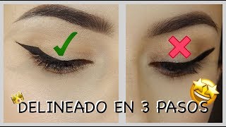 CÓMO DELINEAR OJOS CON PÁRPADOS CAÍDOS Encapotado  Naila Londoño [upl. by Aramahs]