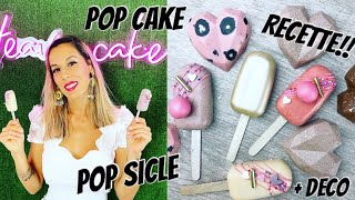 RECETTE FACILE POP CAKE POP SICLE CAKE [upl. by Alaet569]