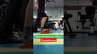 Genu Recurvatum physioKnee Hyperextension Exerciseflatfoot knockknockjokeshypertrophypain [upl. by Lemraj]