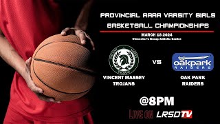 MHSAA  Provincial Varsity Boys Championship Basketball  March 18 2024  IGAC [upl. by Steele]