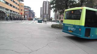 Connexxion bus keert op Hilversum station [upl. by Edwyna]