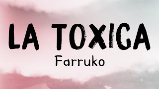 La Toxica Remix ft Myke Towers Sech  Farruko Lyrics Video 🐬 [upl. by Anirtac726]