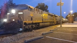 CSAO WPCA36 Northbound Through CP Woodbury With CSXT 728 amp 762 [upl. by Klarika899]