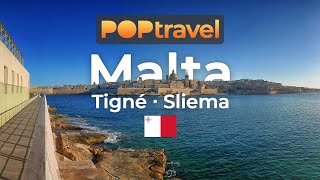 SLIEMA Malta 🇲🇹 Tigné  4K 60fps UHD [upl. by Narut167]