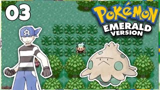 Pokemon Emerald Walkthrough 2025 Part 3  New Pokemon [upl. by Tullus]