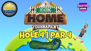 Master QR Hole 4  Par 4 EAGLE  Headed Home Tournament Golf Clash Guide [upl. by Nossah]