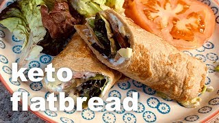 How to make 1carb keto flatbreads  Vegan  Keto [upl. by Dnomaid281]