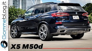 2019 BMW X5 M50d  INTERIOR and DESIGN  400 HP Road Drive [upl. by Aizek883]