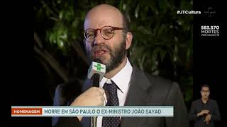 Morre exministro da Economia João Sayad [upl. by Kaz]