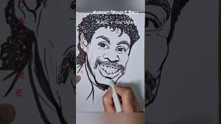 Robert quotKoolquot Bell Kool and the Gang caricature portraitdrawing robertkoolbell koolandthegang [upl. by Toor251]