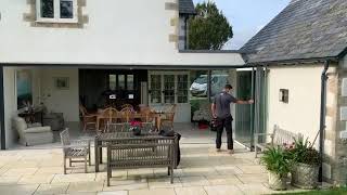 Frameless Glass Door Installation  Dorset UK [upl. by Chrysa862]