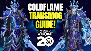 These Transmog Sets Are AMAZING Coldflame Transmog Sets  WoW 20th Anniversary  Transmog Guide [upl. by Aaren65]