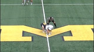 Michigan vs Canisius  Faceoff Highlights  Mens College Lacrosse  21324 [upl. by Bills]