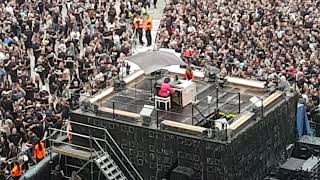 Rammstein LIVE Vorband Duo Jatekok Klavier  Leipzig Germany 2022 [upl. by Cristin]