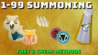 199 Summoning Guide Runescape 3 Fast amp Cheap Methods [upl. by Liuka]