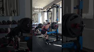 200 kg squat at 70 kg bw [upl. by Eolanda]