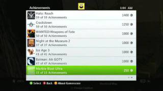 My Xbox 360 Achievements [upl. by Pengelly]