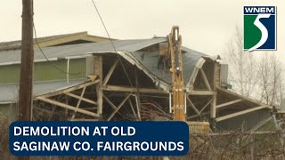 Residents respond to demolition at old Saginaw Co fairgrounds [upl. by Yokoyama]