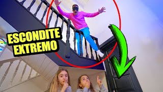 ESCONDITE EXTREMO SIN MIRAR ENCERRADOS EN CASA de Itarte Vlogs [upl. by Kermy]